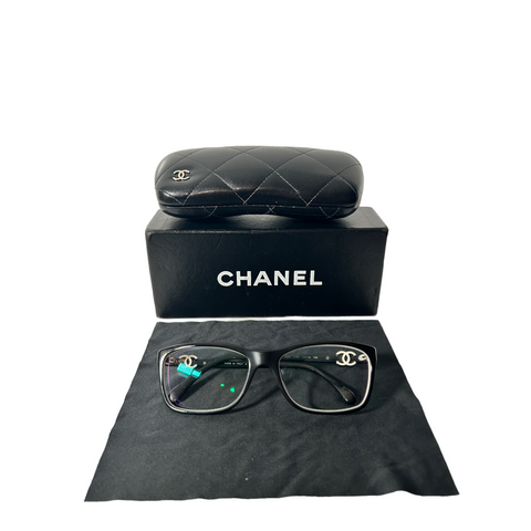 CHANEL | CC Black Prescription Glasses