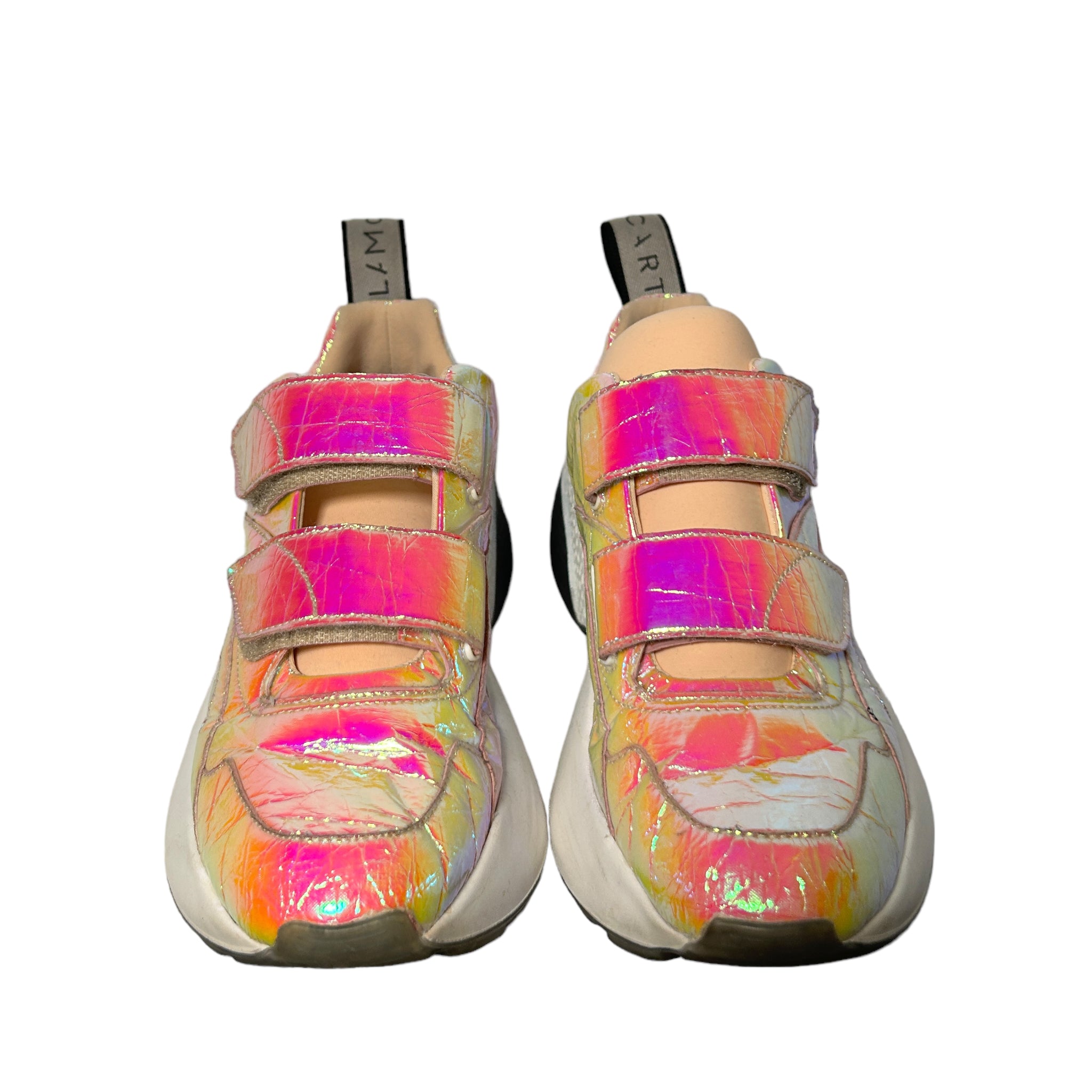 Stella McCartney | Pink Holographic Sneakers