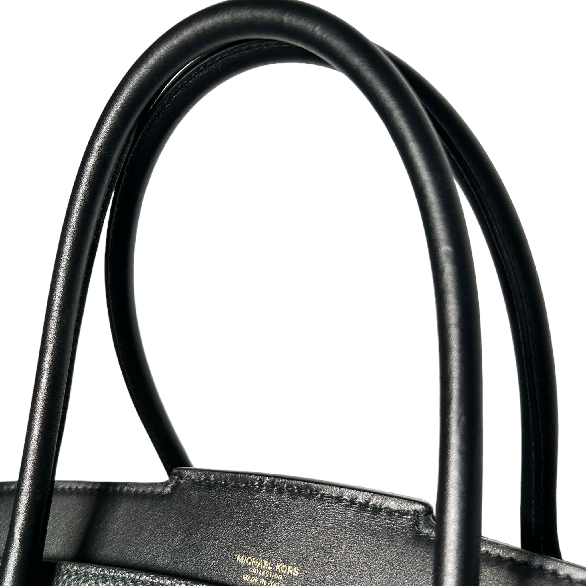Mickeal Kors Collection | Bancroft Large Pebbled Calf Leather Satchel