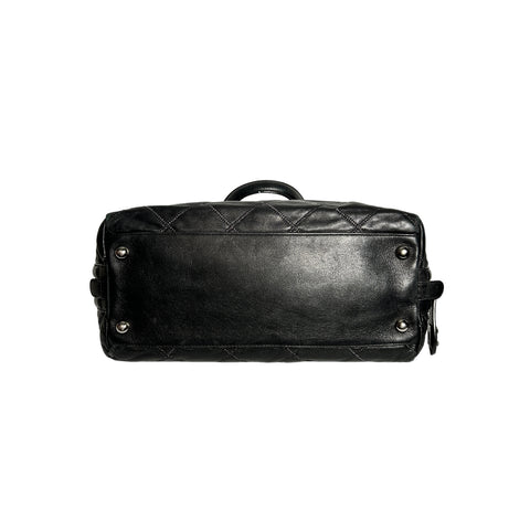 Chanel Black Bowling Bag