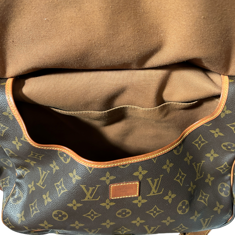 Louis Vuitton Monogram Canvas Saumur 35 Messenger Bag