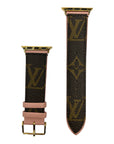 Upcycled | Louis Vuitton Monogram Canva Bracelet de Montre Apple Watch