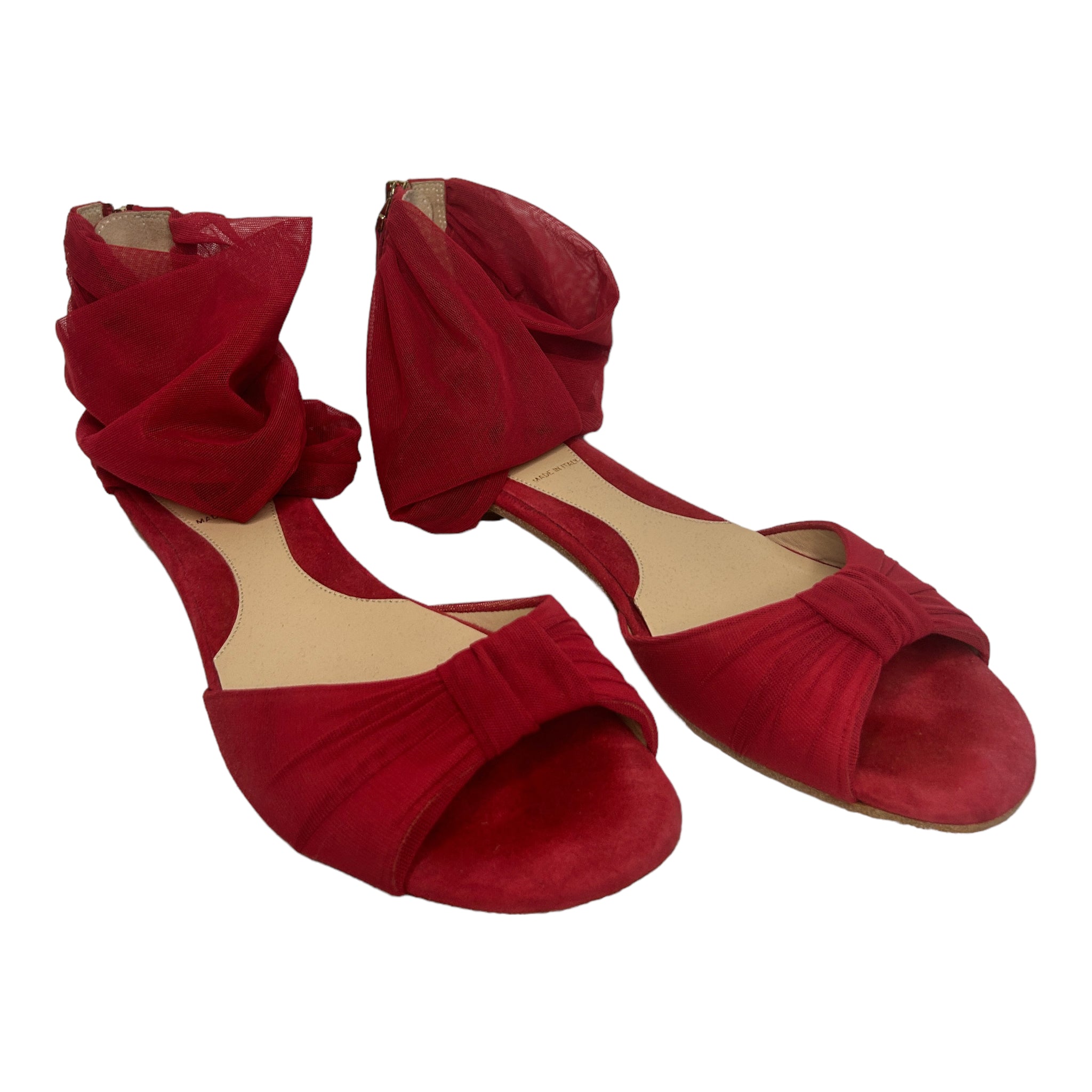 DREAM PAIRS Women's Summer Elastic Strap Sandals Open Toe Criss-Cross Flat  Shoes KIMMIE RED Size 6.5 - Walmart.com