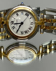 Cartier watch | Panther Vendôme Ronde | 18k yellow gold and stainless steel 29.7mm