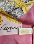 Cartier | Foulard 100% soie - imprimé floral
