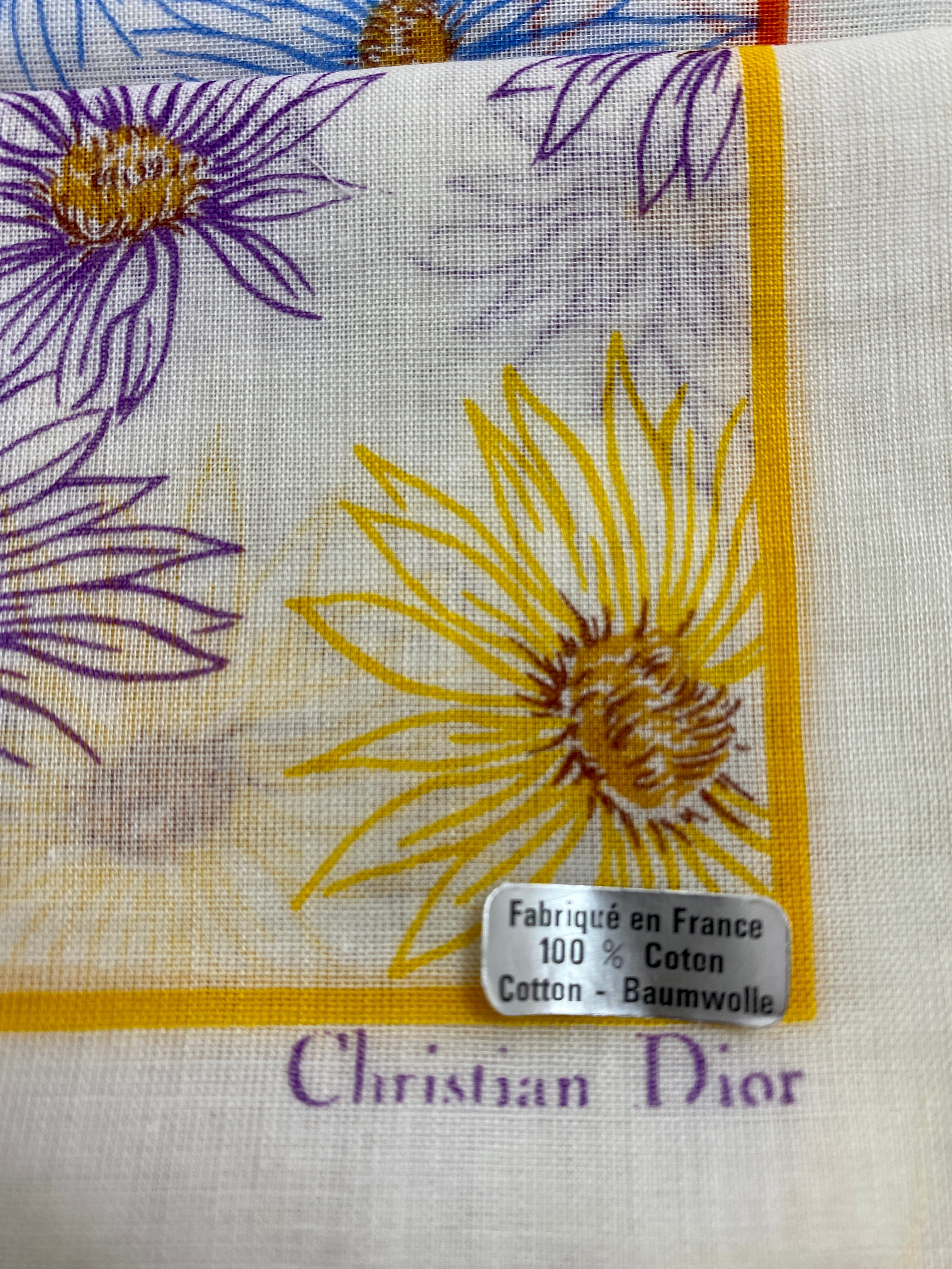 Vintage Christian Dior | Mouchoirs