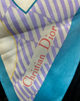 Vintage Christian Dior | Point silk scarf