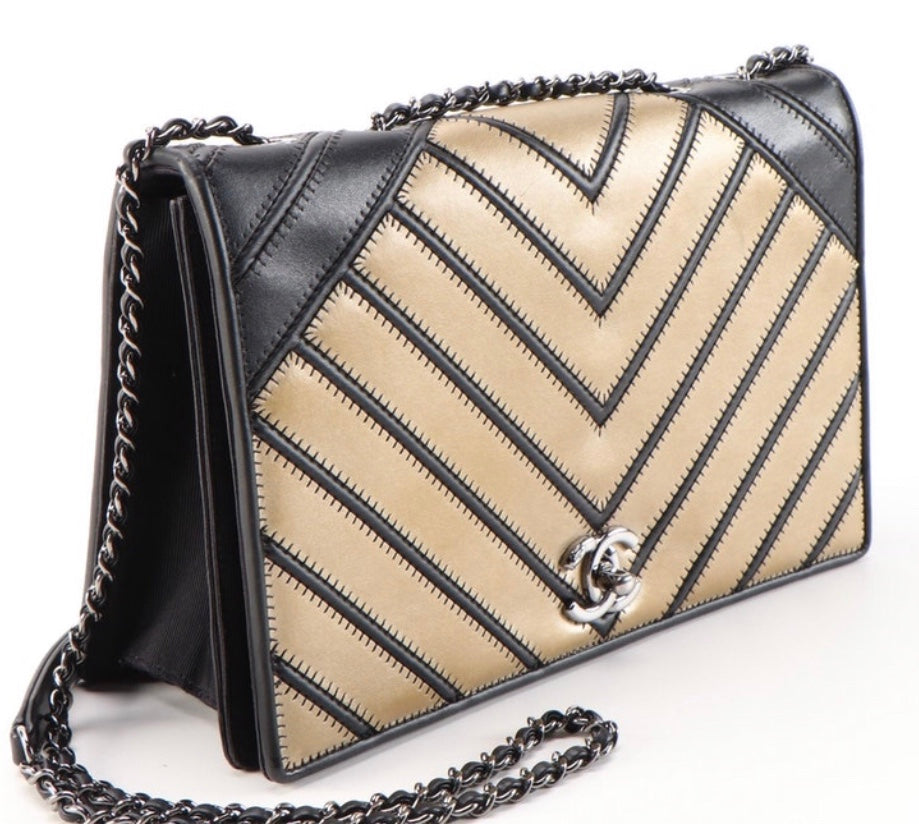 Chanel | Chevron Couture Flap Bag