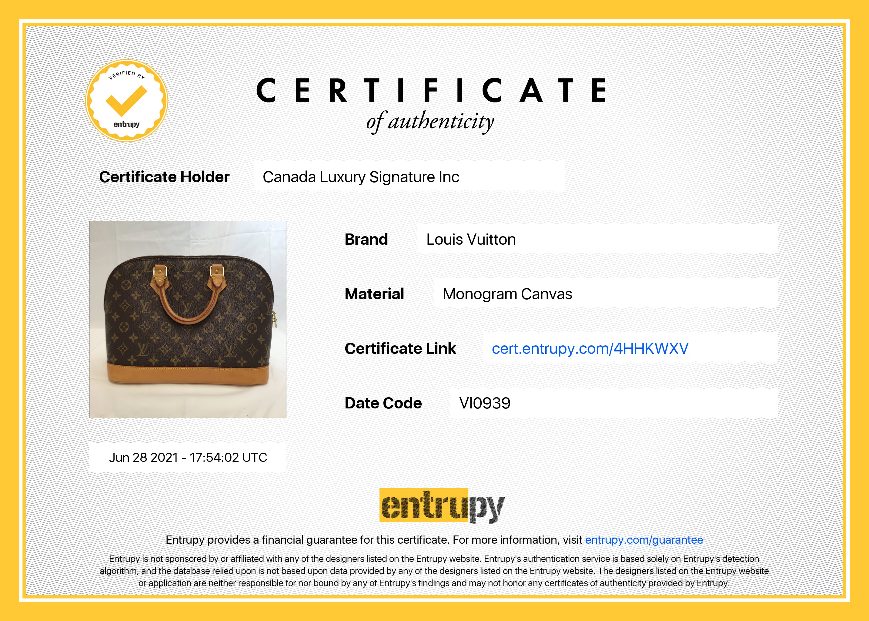 Louis Vuitton  Canva monogram shopping bag – Canada Luxury